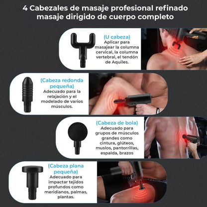 MASSAGE GUN PRO™/ Pistola masajeadora